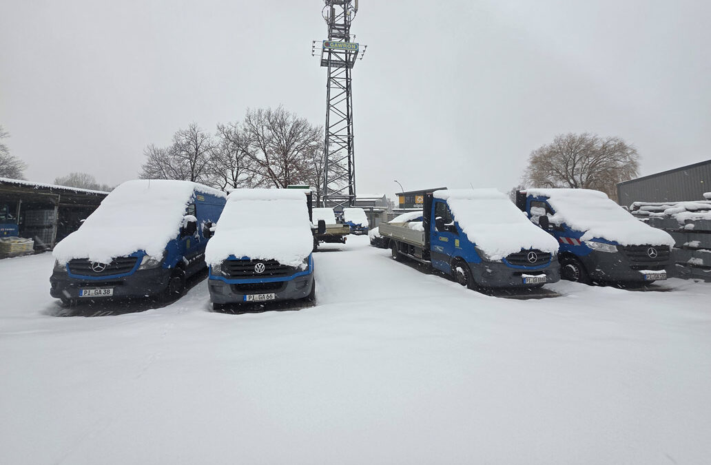 Ende unserer Winterpause trotz Schnee